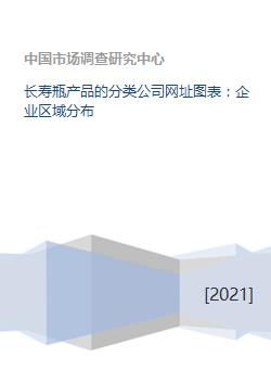 长寿瓶产品的分类公司网址图表 企业区域分布
